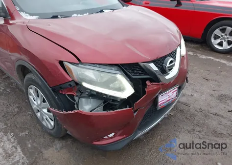 2015 Nissan Rogue S from USA, damaged, VIN KNMAT2MT9FP573782